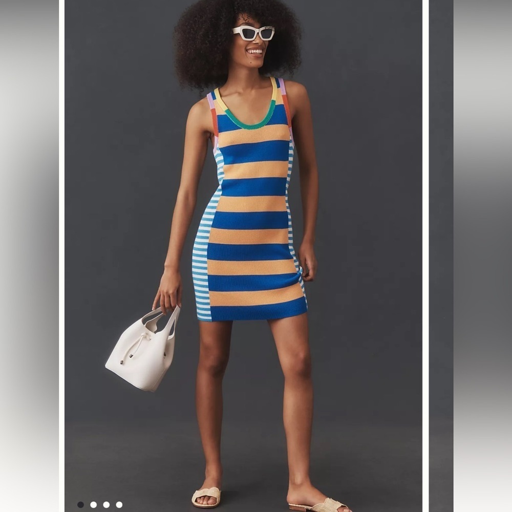 MOTHER The Chin Ups Mini Dress